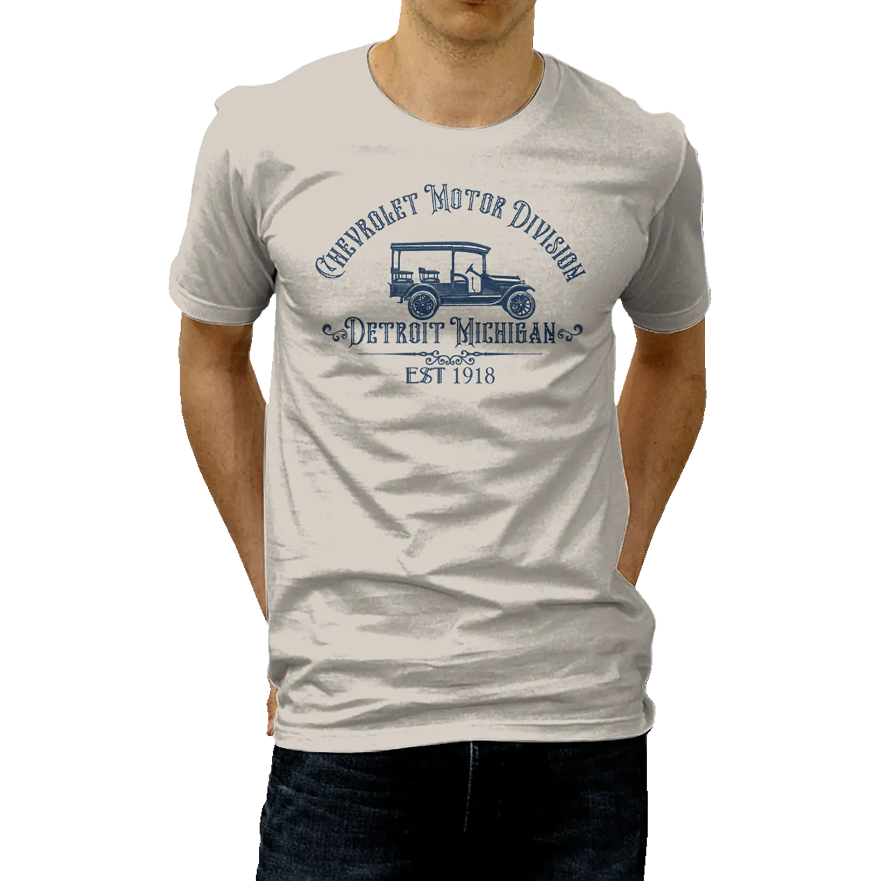 1920 Chevy Arched Text T-Shirt