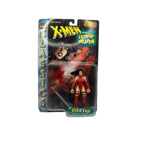 1996 TOYBIZ X-MEN CLASSIC LIGHT-UP WEAPON ELEKTRA AF