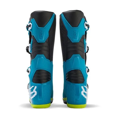 24 FOX YOUTH COMP BOOTS [BLUE/YELLOW] 6