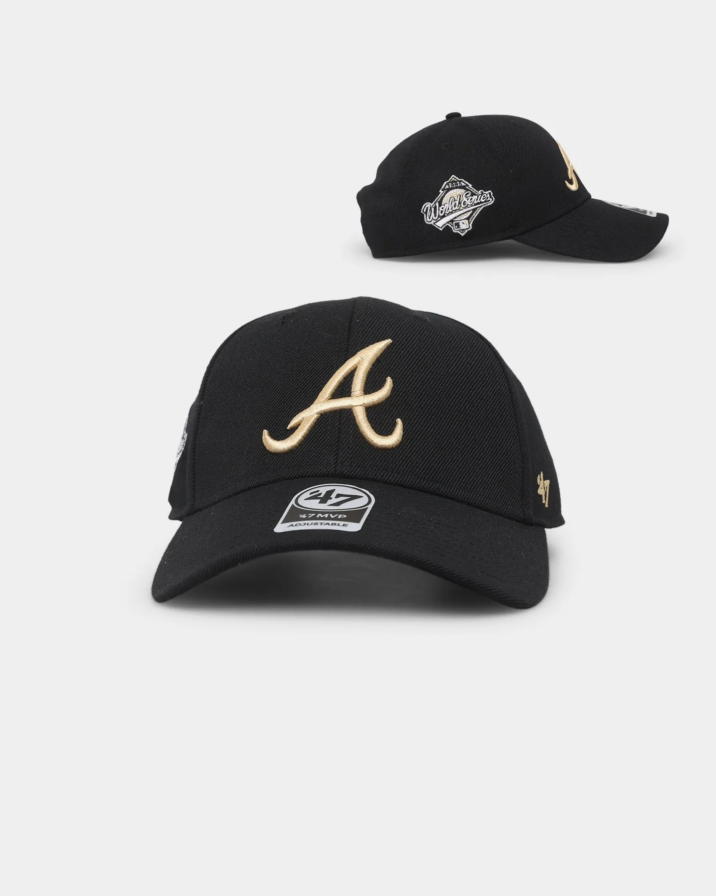 47 Brand Atlanta Braves Sure Shot 47 MVP DT Snapback Black