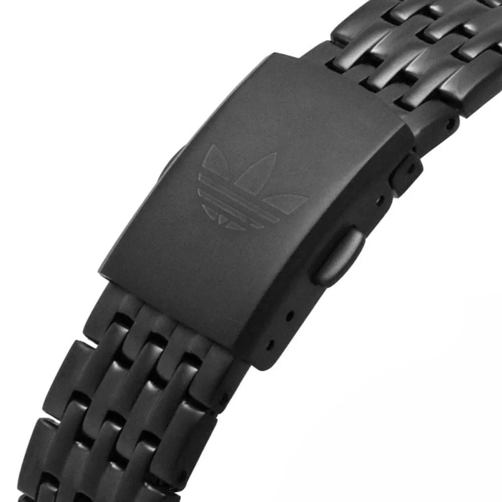 ADIDAS AOSY22023 BLACK STAINLESS STEEL WOMENS WATCH