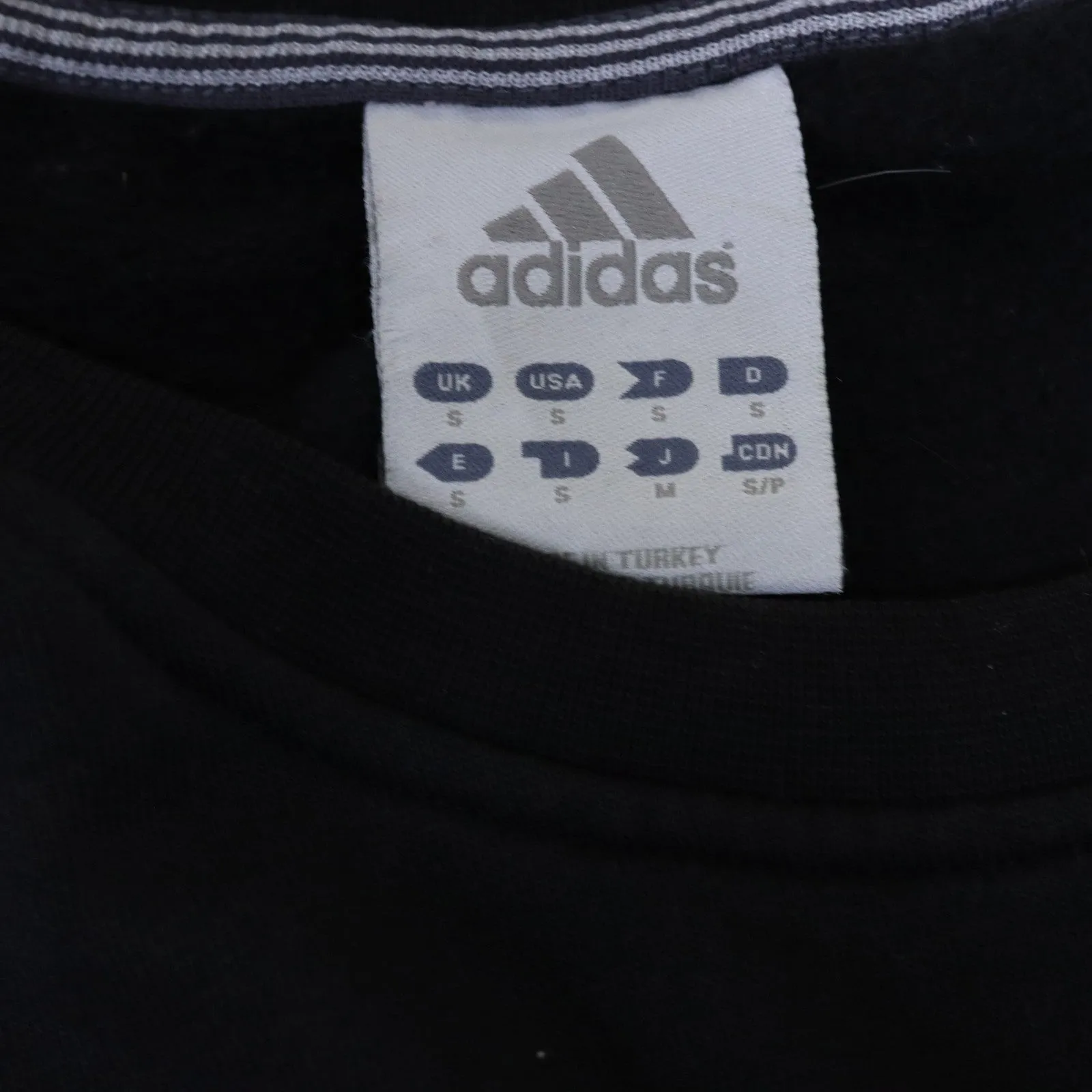 Adidas Classic Logo Black Sweatshirt