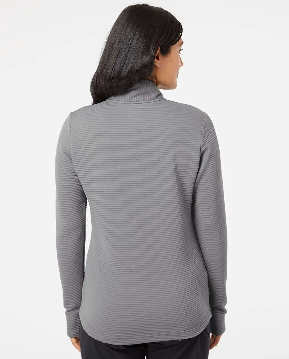 Adidas Ladies Textured Full-Zip Jacket