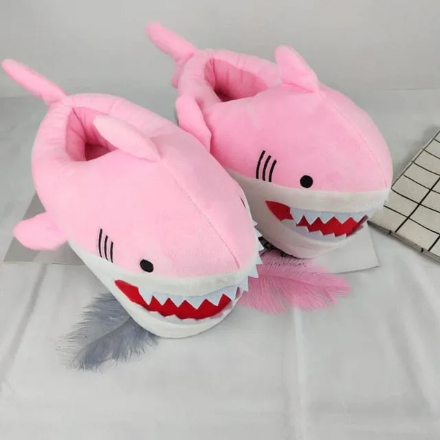 Adorable Shark Indoor Slippers