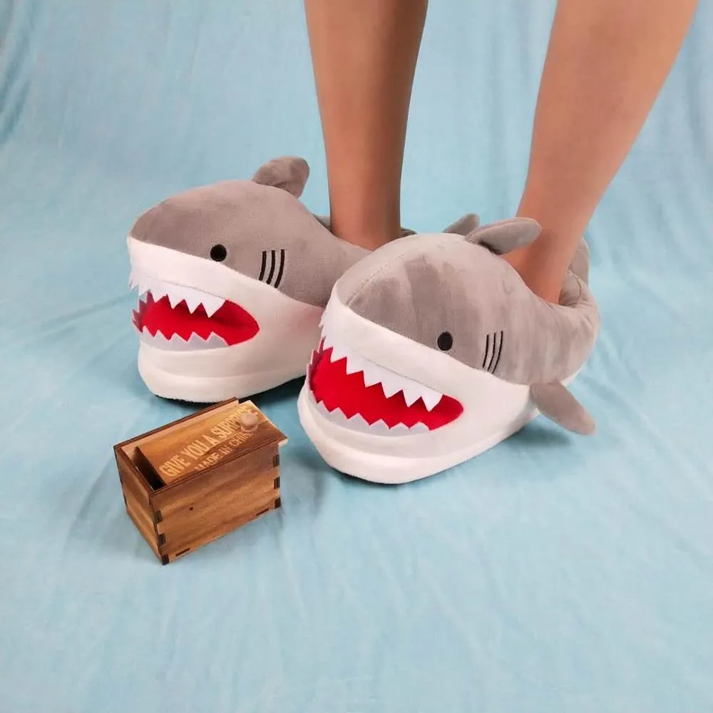 Adorable Shark Indoor Slippers