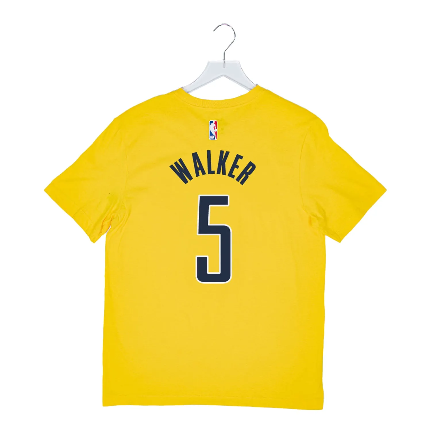 Adult Indiana Pacers #5 Jarace Walker Statement Name and Number T-shirt by Jordan