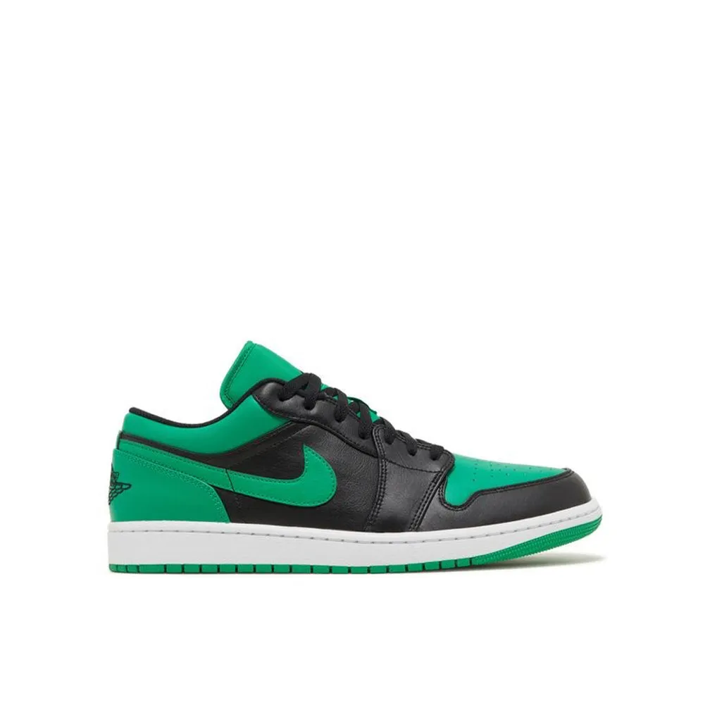 Air Jordan 1 Low Black Lucky Green