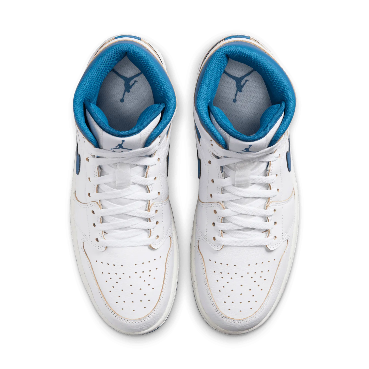 Air Jordan 1 Mid SE 'White/Industrial Blue'