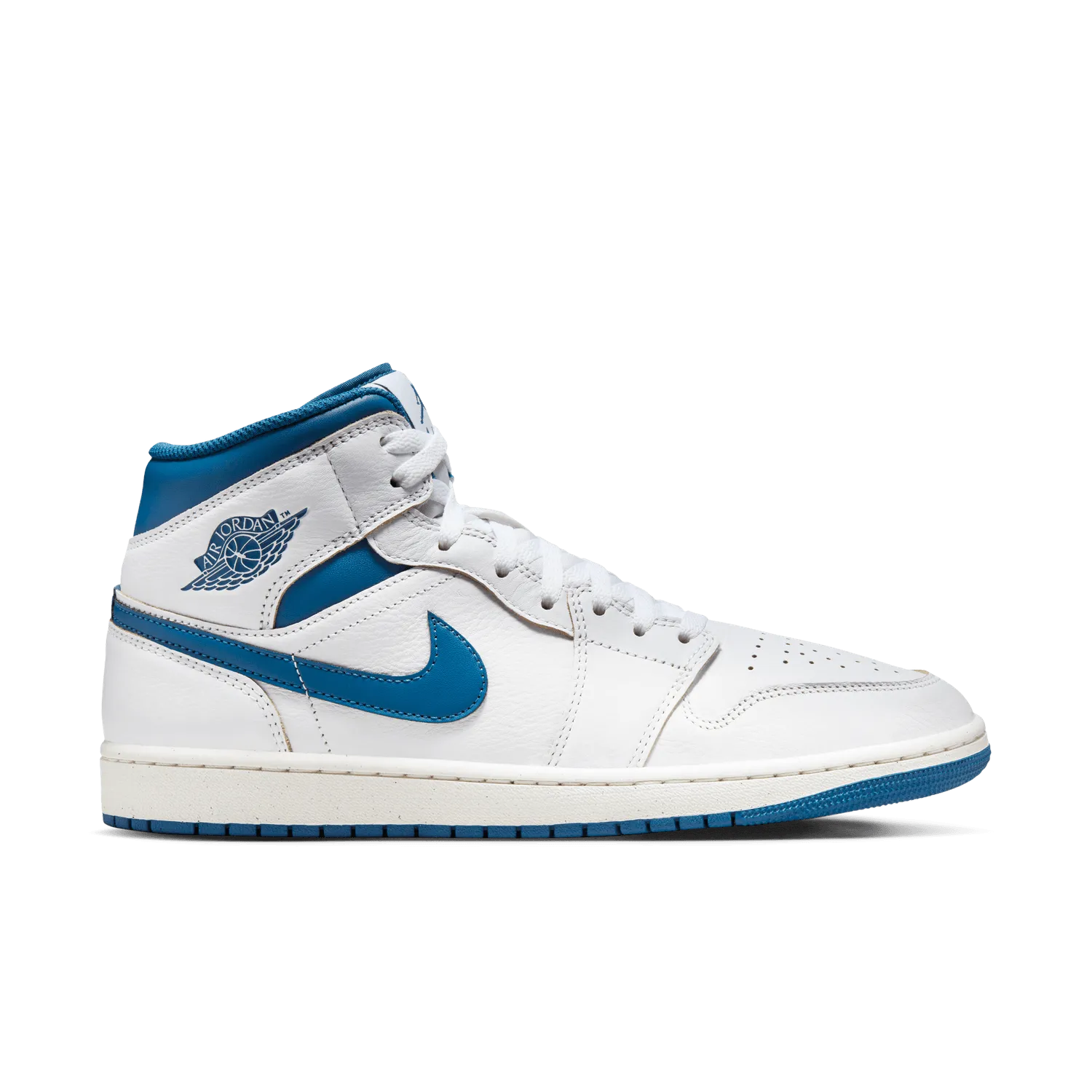 Air Jordan 1 Mid SE 'White/Industrial Blue'