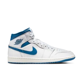 Air Jordan 1 Mid SE 'White/Industrial Blue'