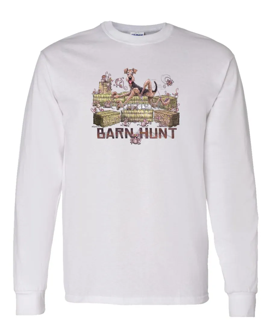 Airedale Terrier - Barnhunt - Long Sleeve T-Shirt