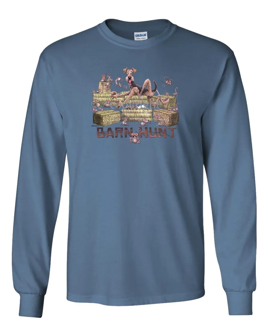 Airedale Terrier - Barnhunt - Long Sleeve T-Shirt