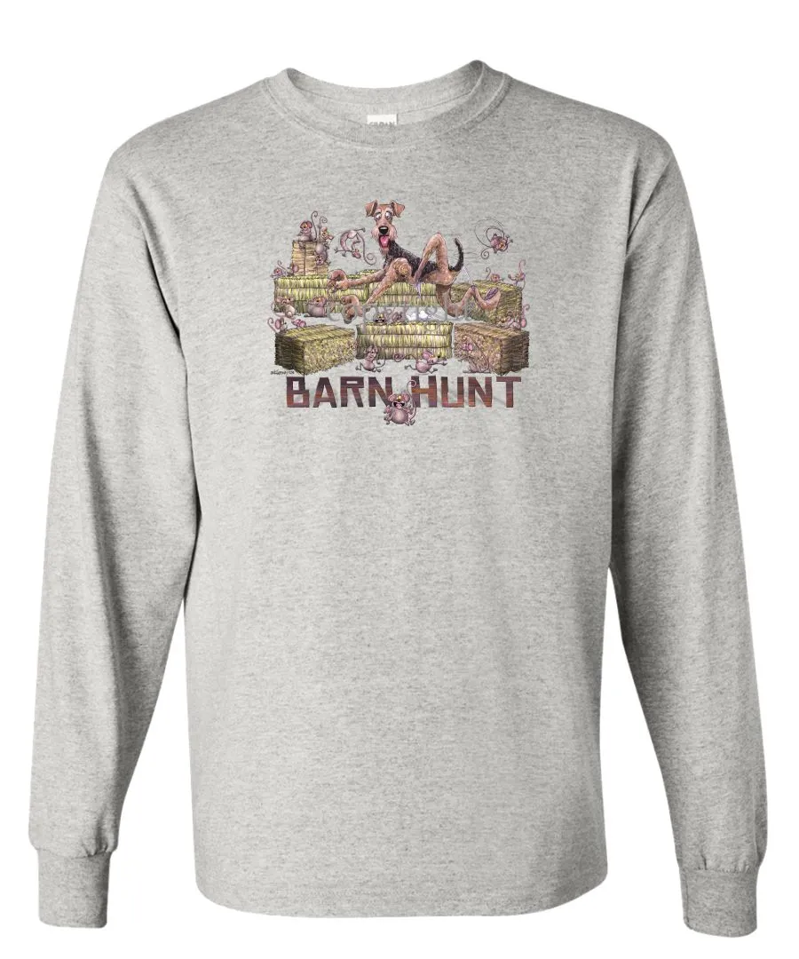 Airedale Terrier - Barnhunt - Long Sleeve T-Shirt