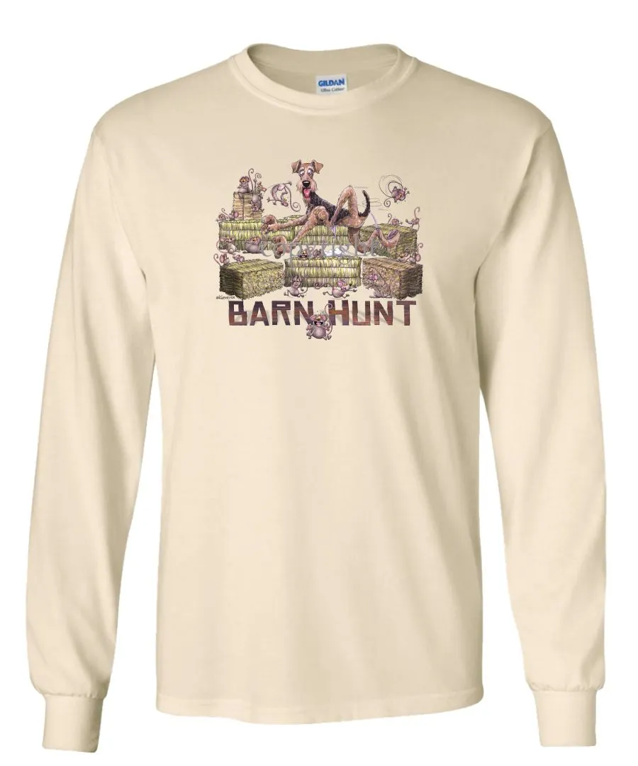 Airedale Terrier - Barnhunt - Long Sleeve T-Shirt