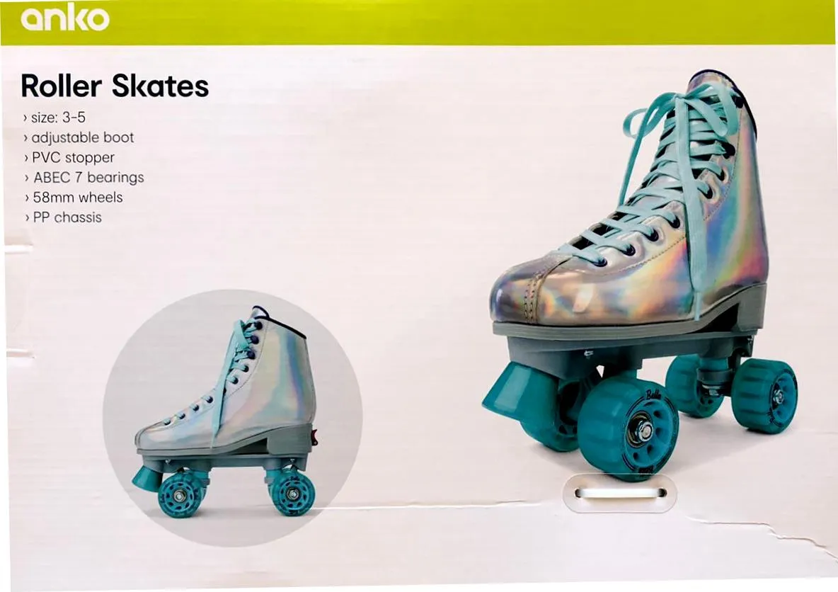 Anko Adjustable Roller Skates - Size 3-5