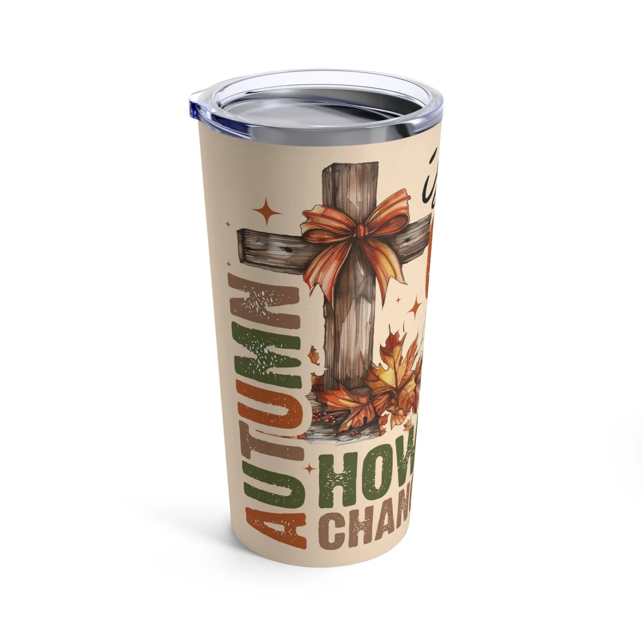 Autumn is God's Way Tumbler 20oz