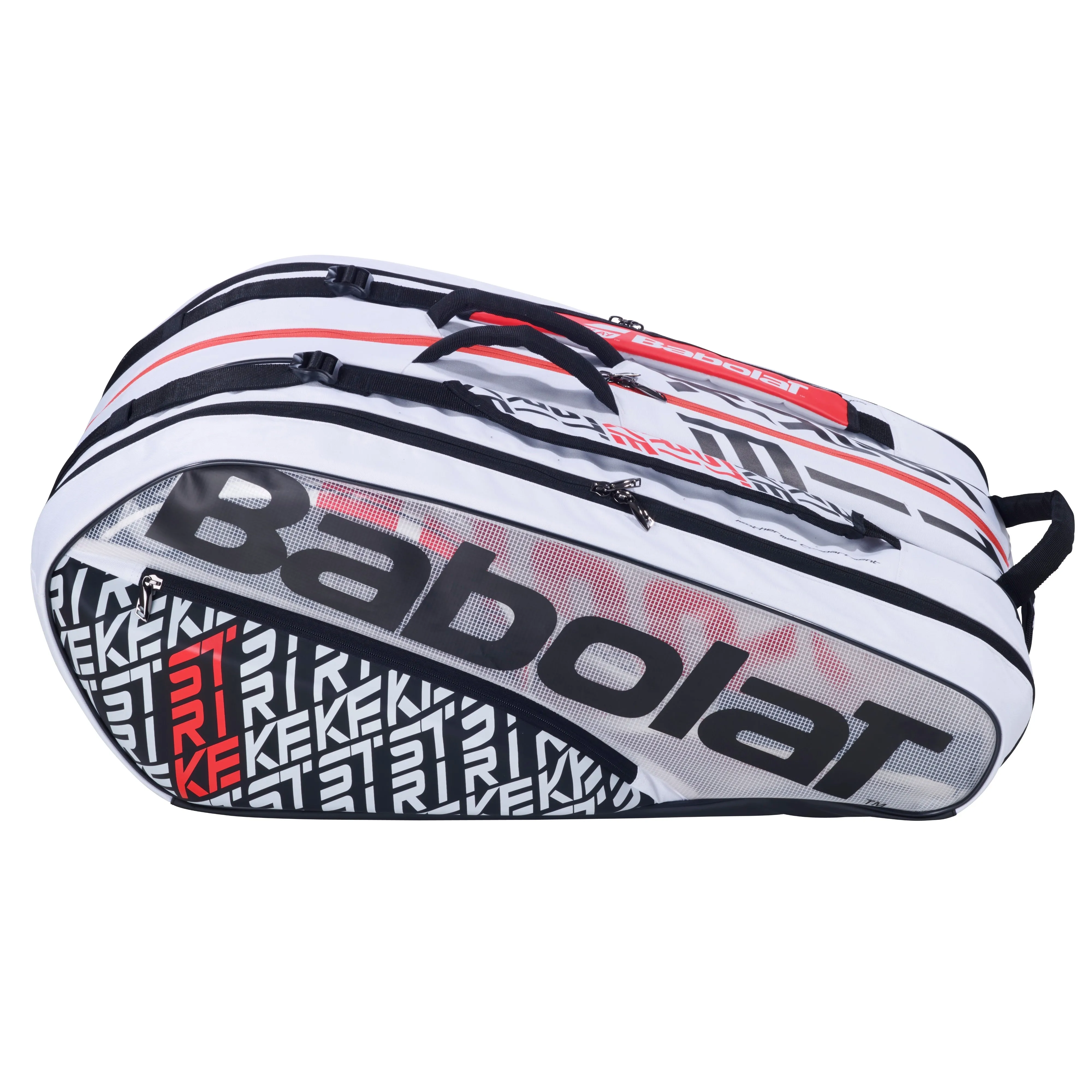 Babolat Pure Strike White/Black/Red 12 pack tennis bag 173915