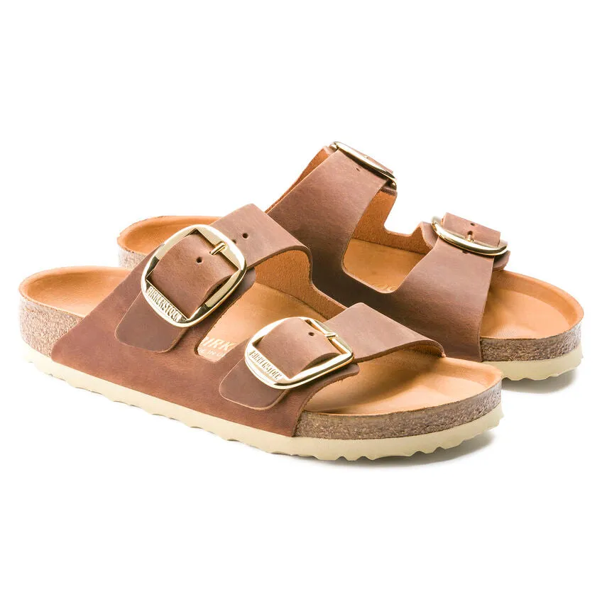 BIRKENSTOCK ARIZONA BIG BUCKLE COGNAC