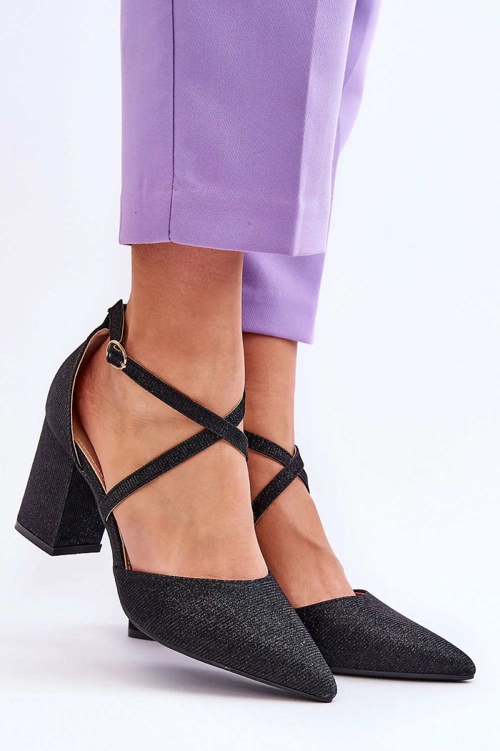 Block heel pumps Step in style