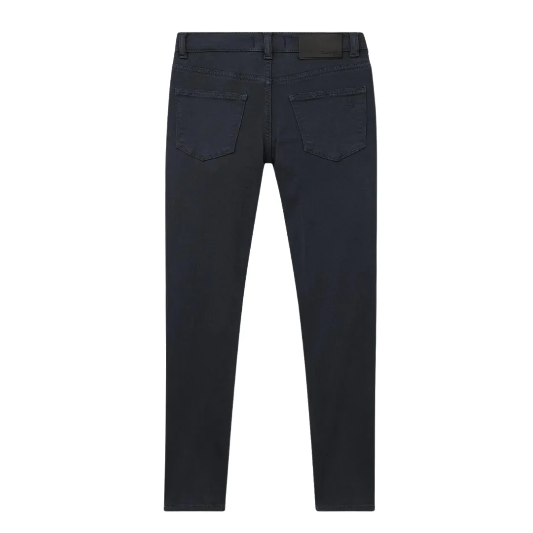 Boys Brady Slim B-Dusk Dark Blue Cotton Pant