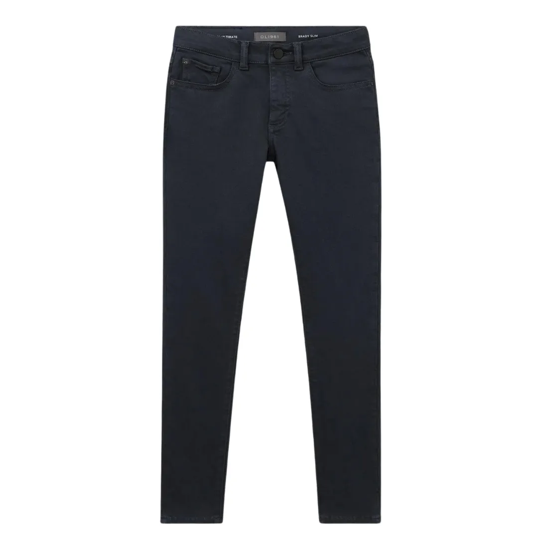 Boys Brady Slim B-Dusk Dark Blue Cotton Pant