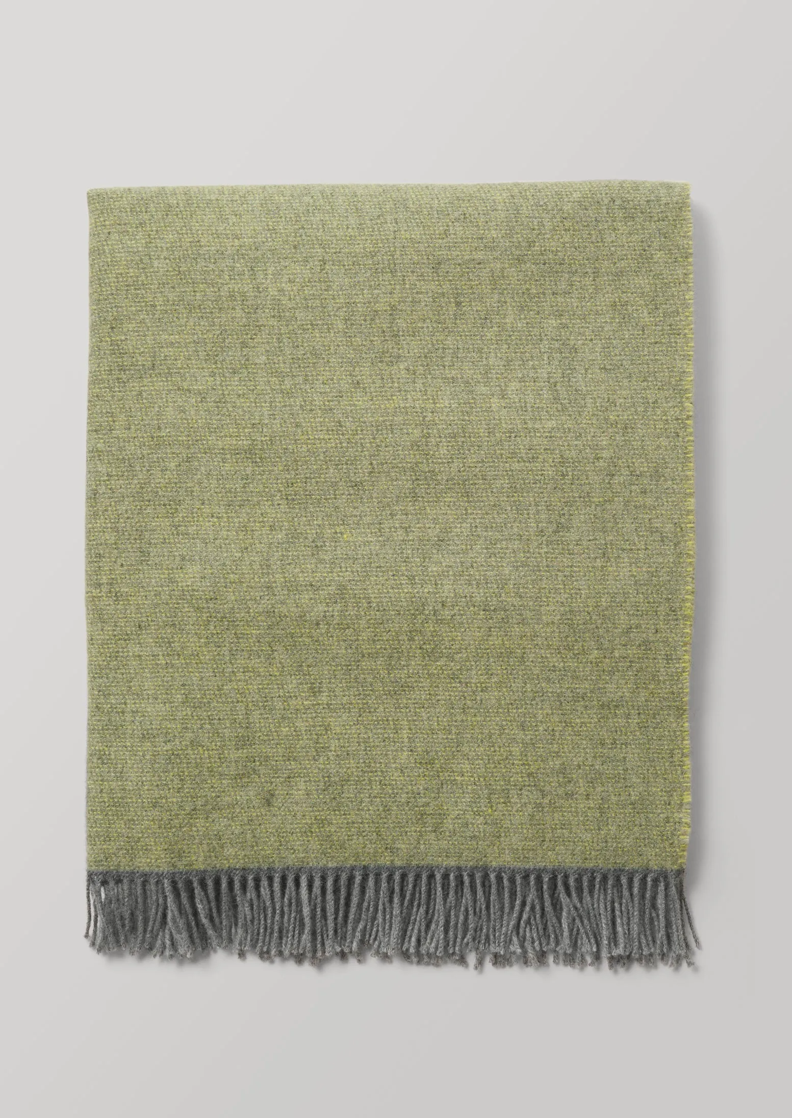 Brior Wool Blanket | Pollen/Anthracite