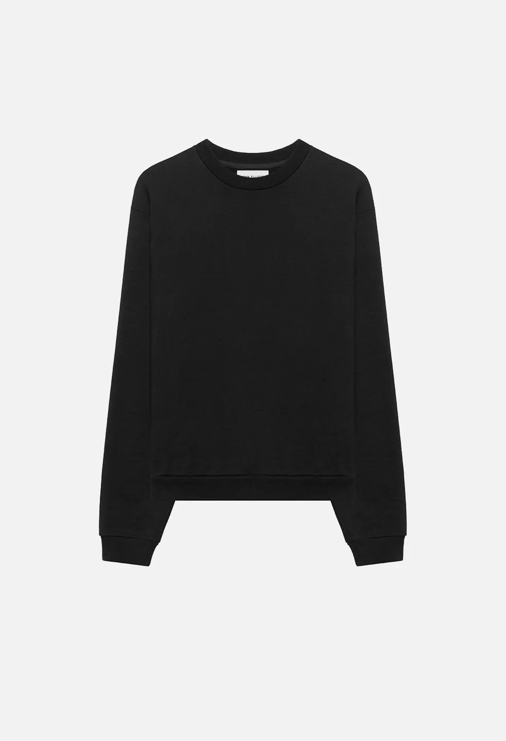 Cashmere Fleece Beach Crew / Black