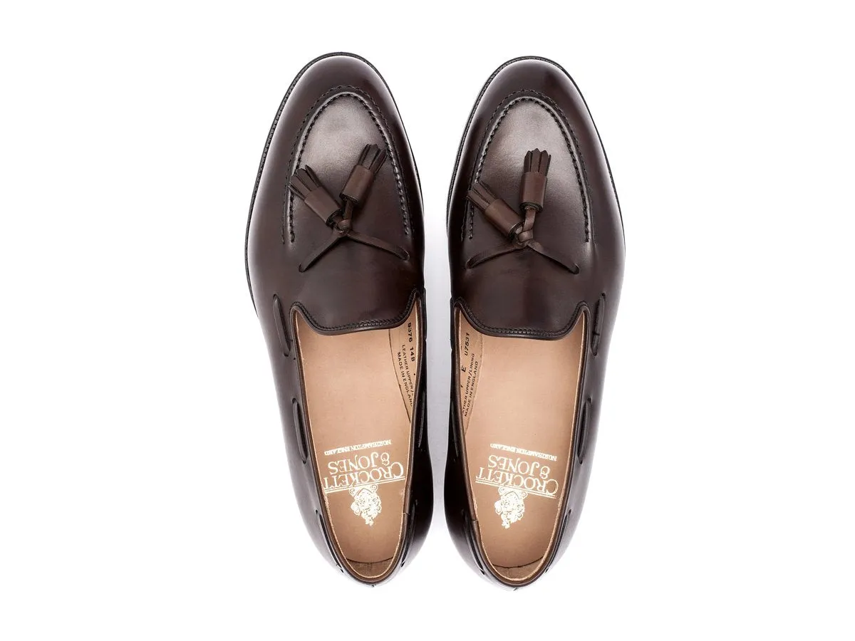 Cavendish Dark Brown Burnished Calf