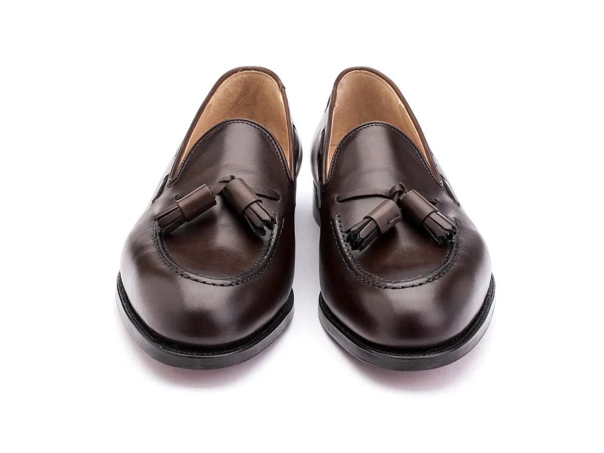 Cavendish Dark Brown Burnished Calf