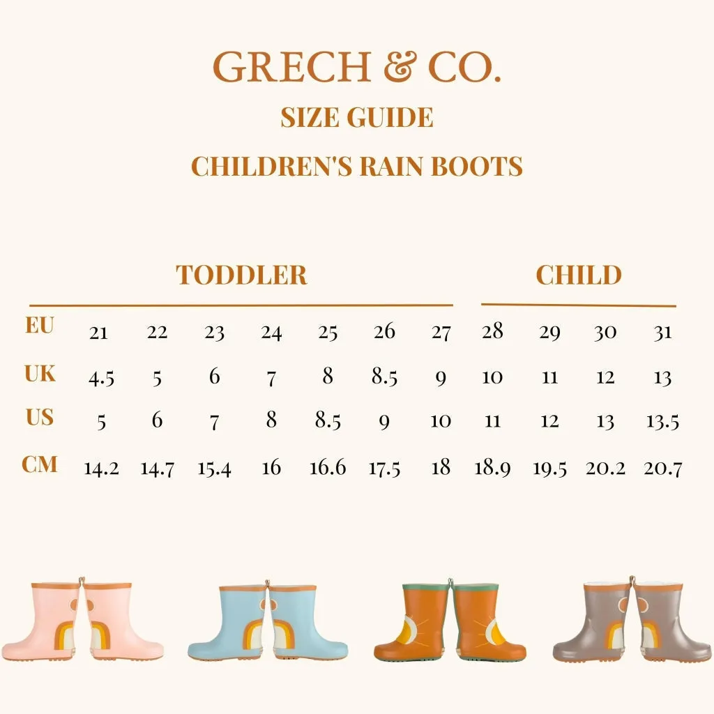 Children's Rain Boots - Stone