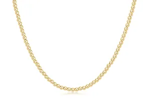 Choker Classic Gold 3mm Bead