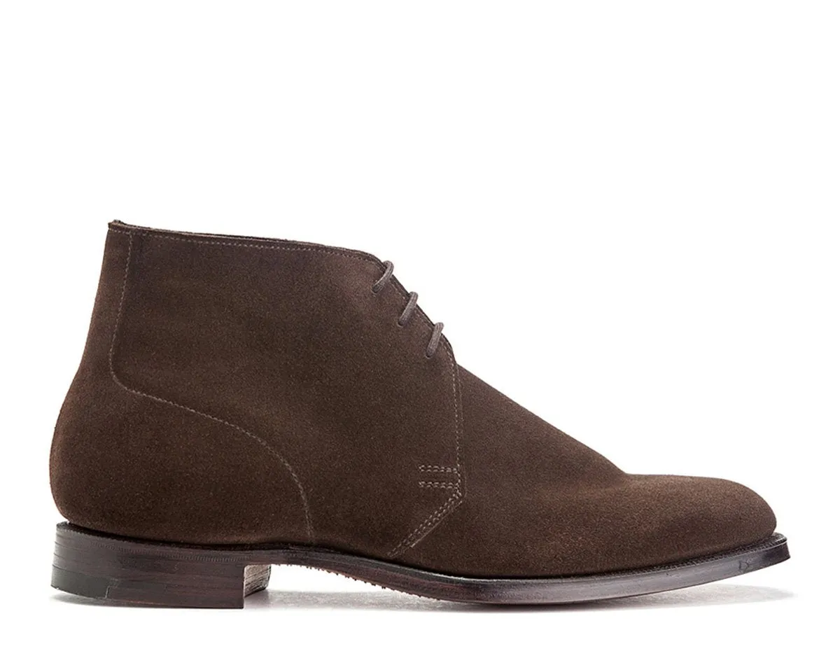 Chukka Dark Brown Suede