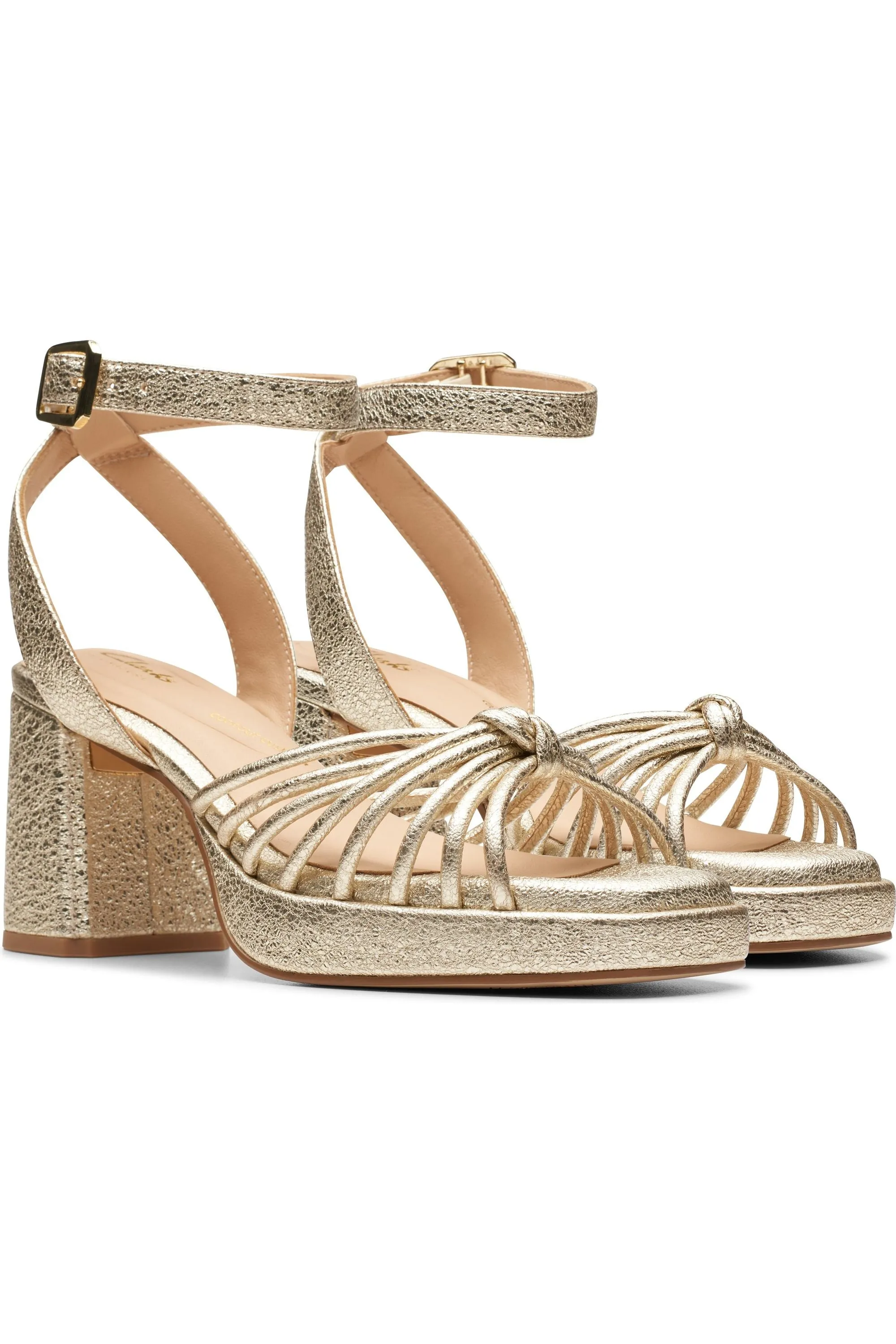 Clarks Ritzy75 Faye in Champagne