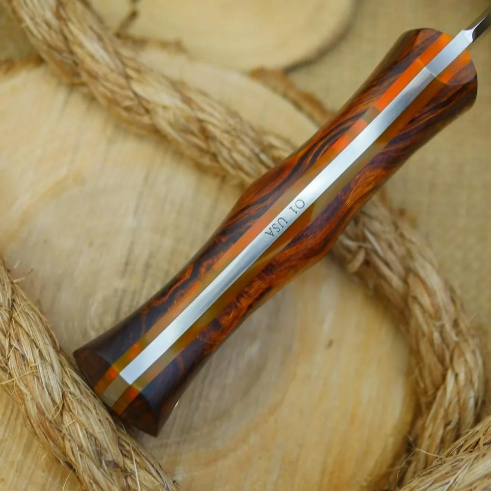 Classic: Ironwood Burl & Orange Translucent Liners