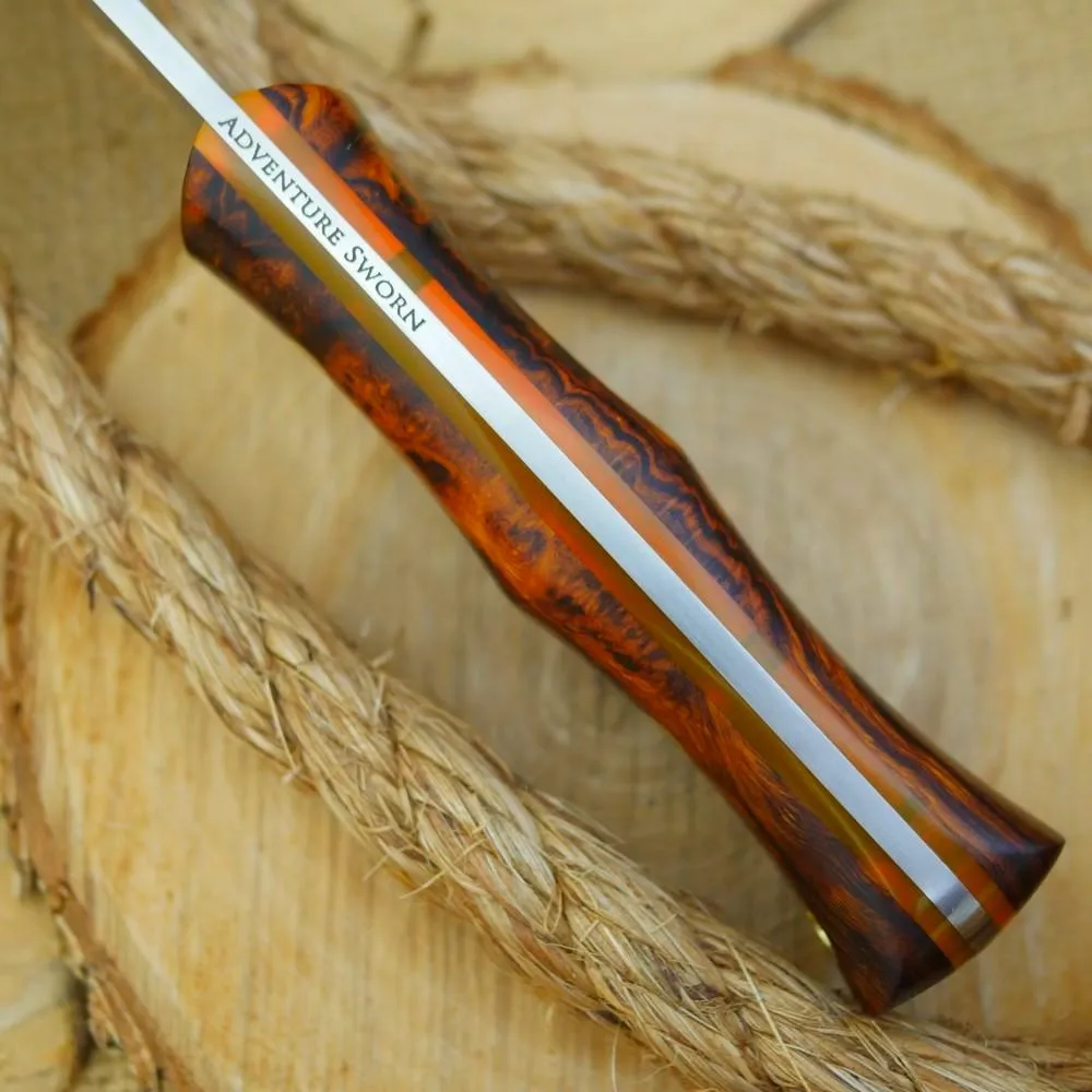 Classic: Ironwood Burl & Orange Translucent Liners