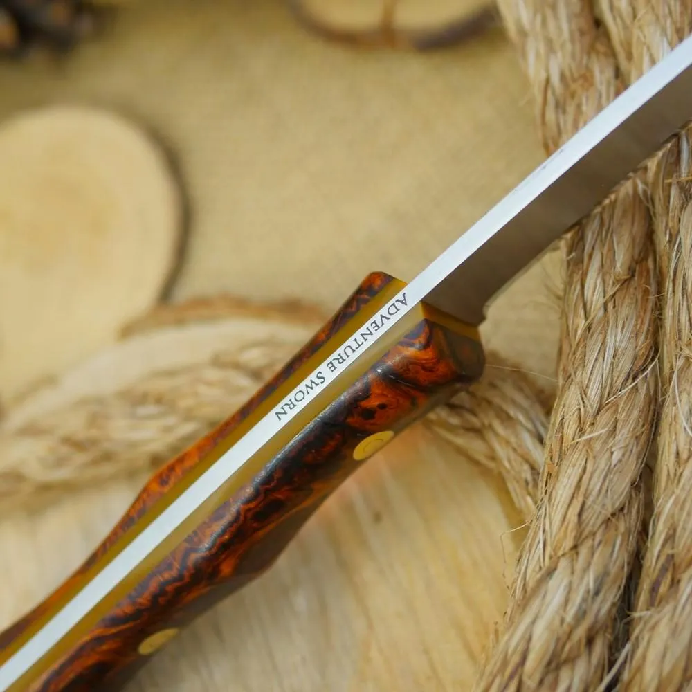 Classic: Ironwood Burl & Orange Translucent Liners