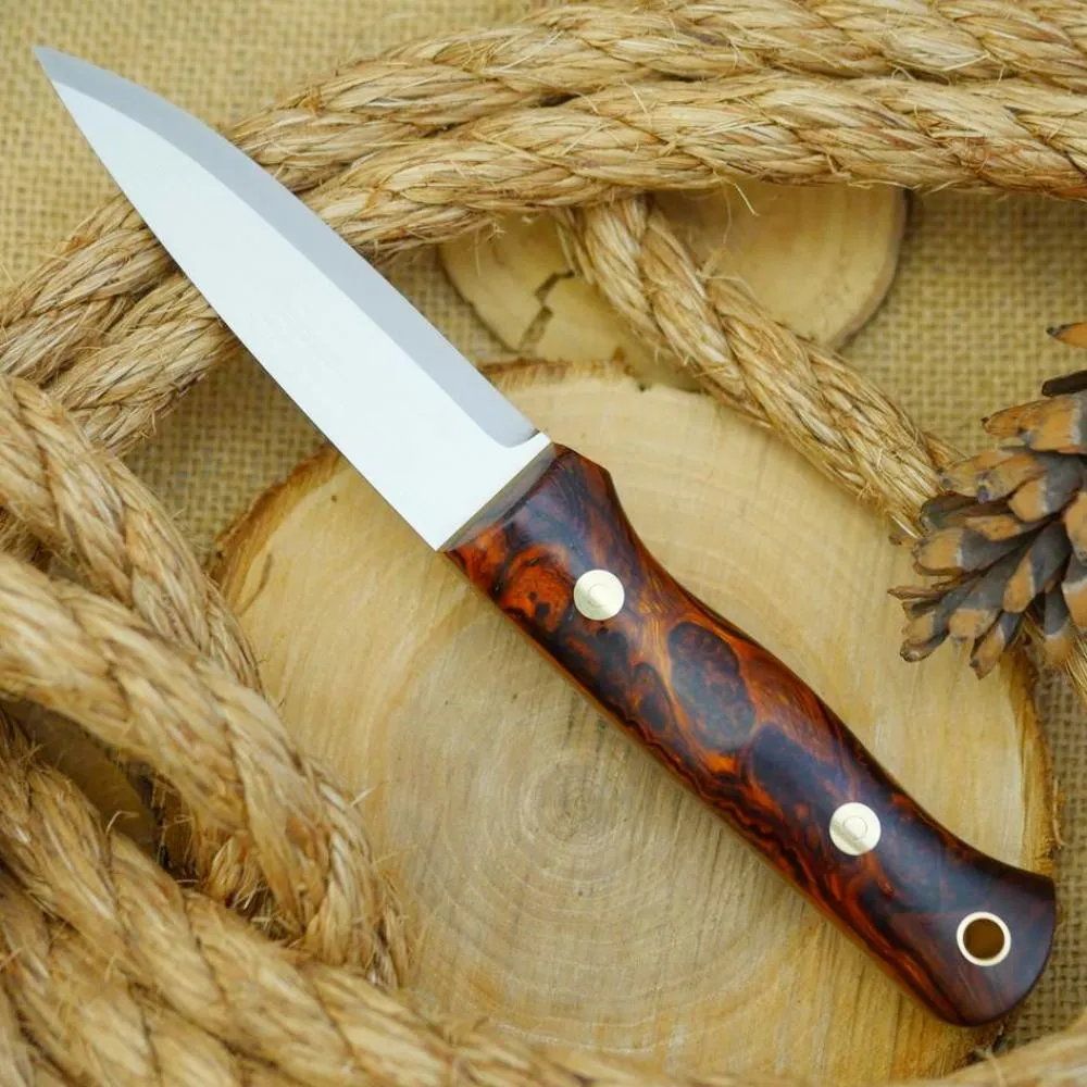 Classic: Ironwood Burl & Orange Translucent Liners