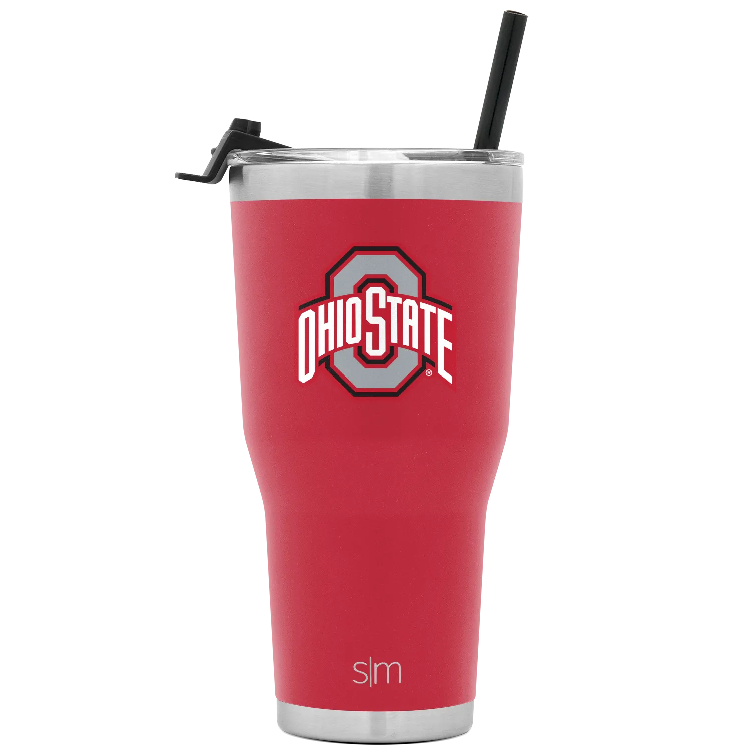 Collegiate Cruiser Tumbler with Flip Lid and Straw