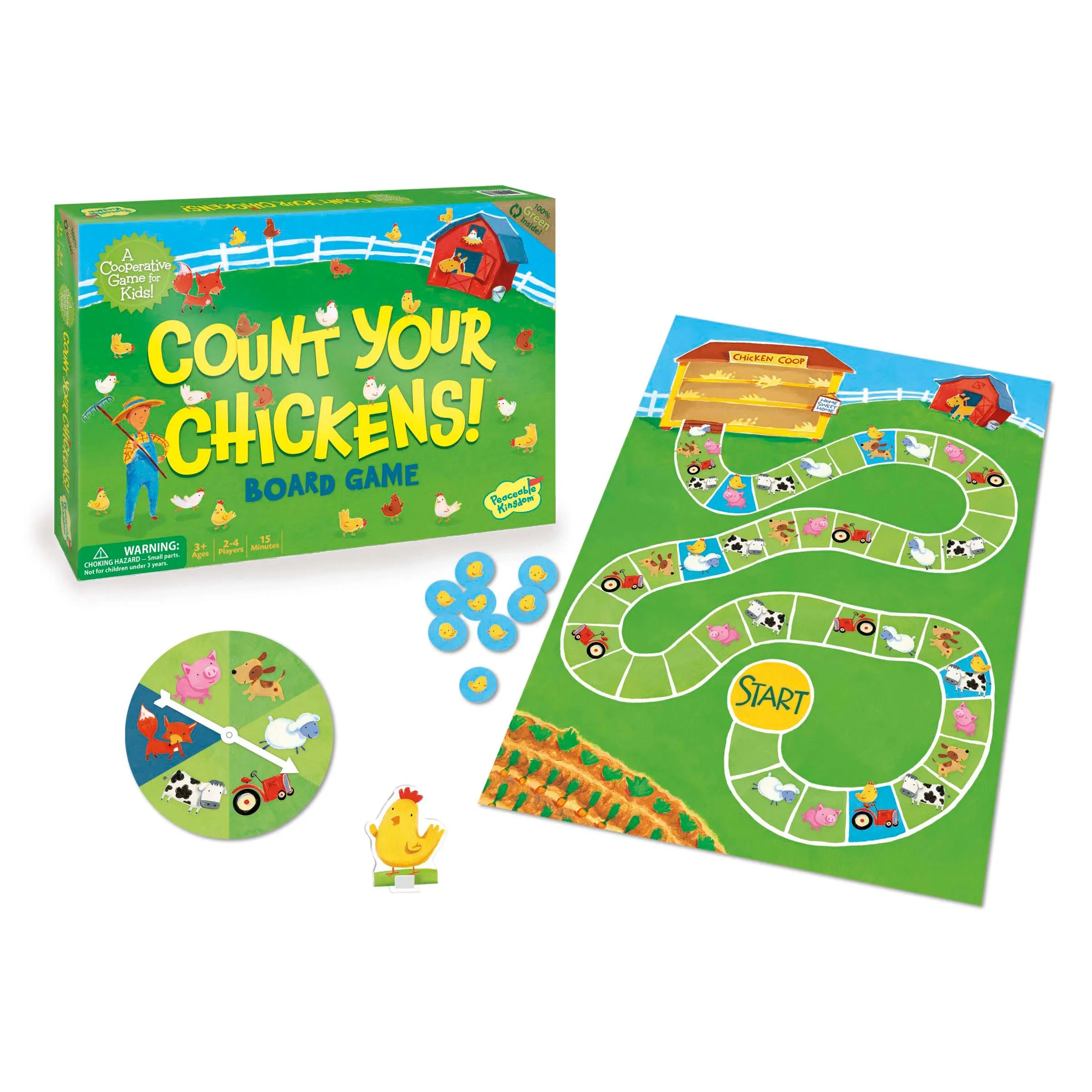 Count Your Chickens Cooperative Board Game