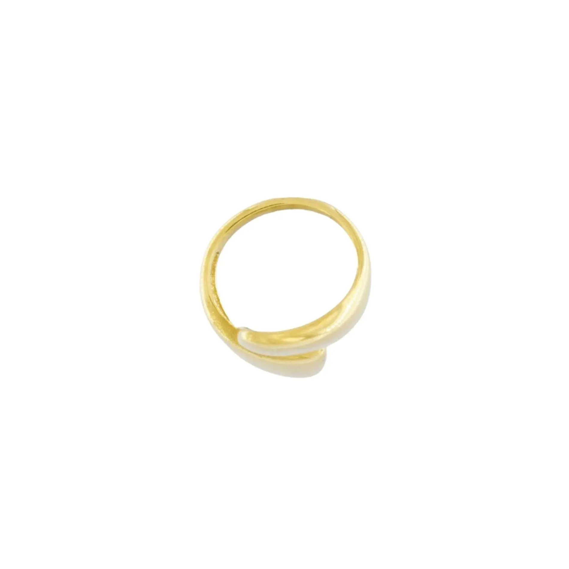 Courage Waterproof Impact Statement Ring 18K Gold Plating