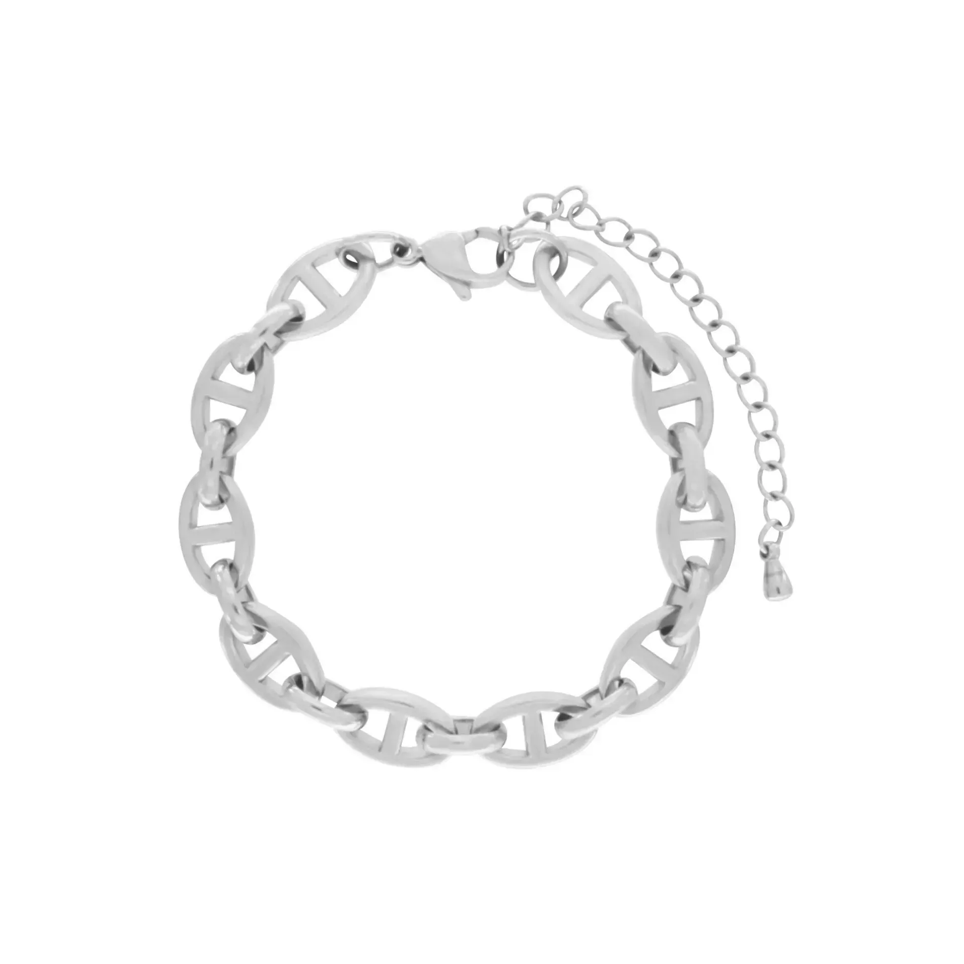 Courage Waterproof Multi Dansk Bracelet Silver Plating