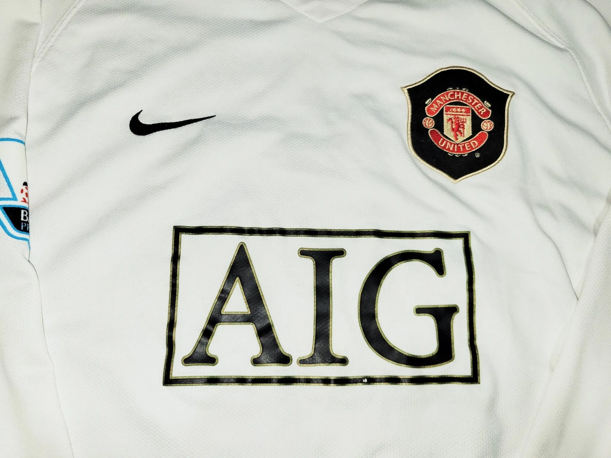 Cristiano Ronaldo Manchester United 2006 2007 Away Long Sleeve Soccer Jersey L SKU# H6SYS 146818