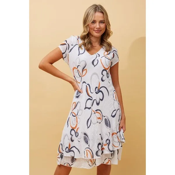 ELECTRA DOUBLE LAYER DRESS