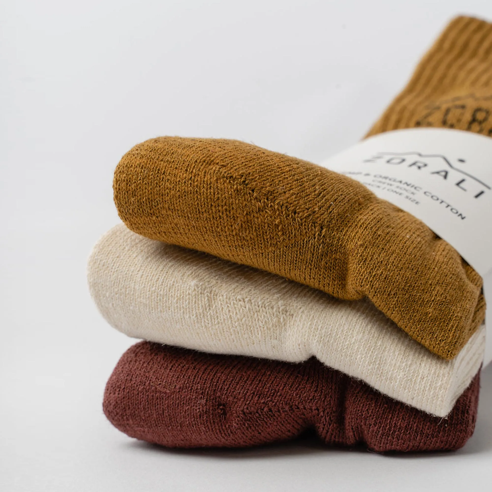 Hemp Everyday Socks 3PK Cedar