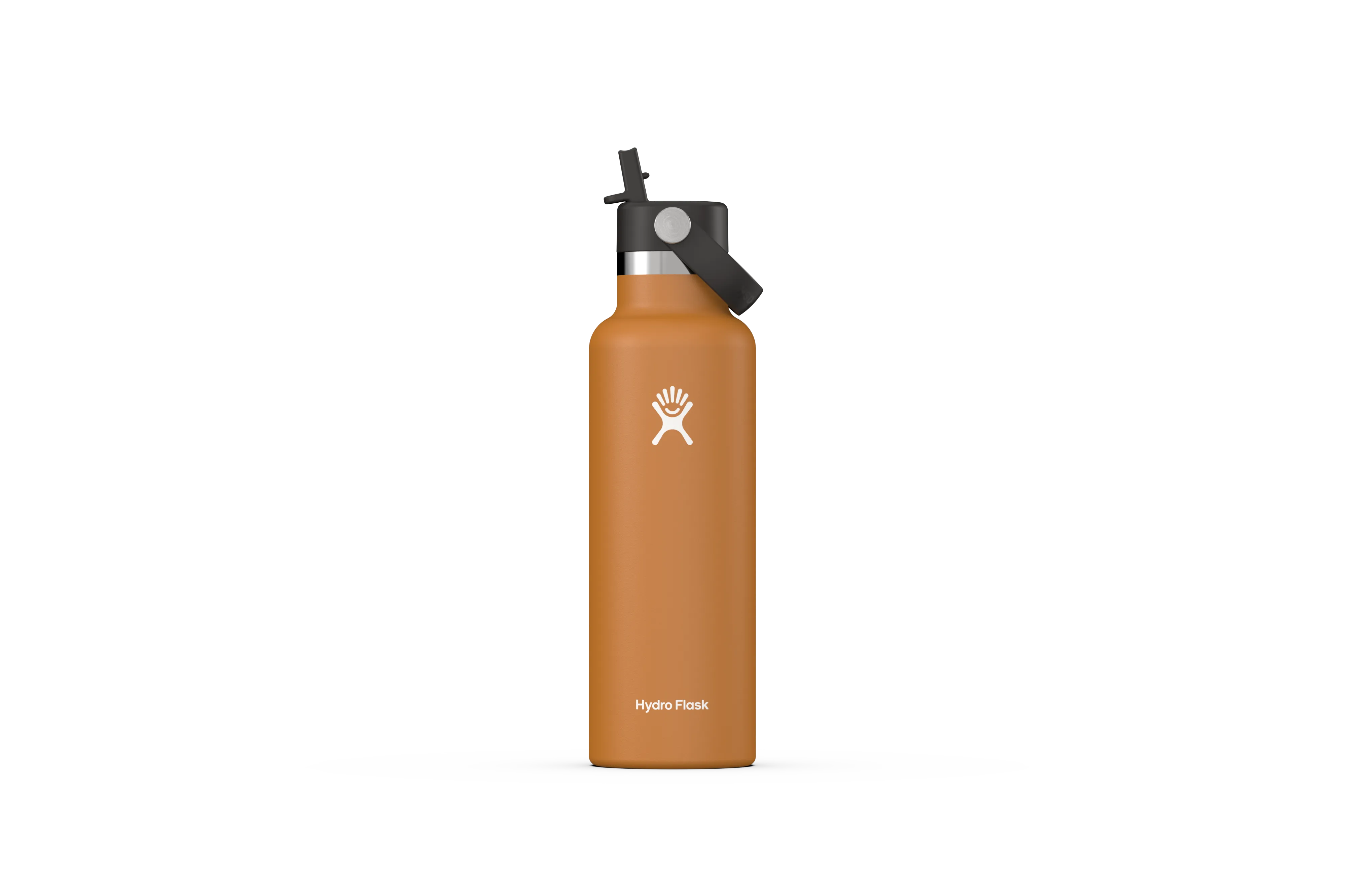 Hydroflask Standard Mouth with Flex Straw Cap 21 oz - Fossil