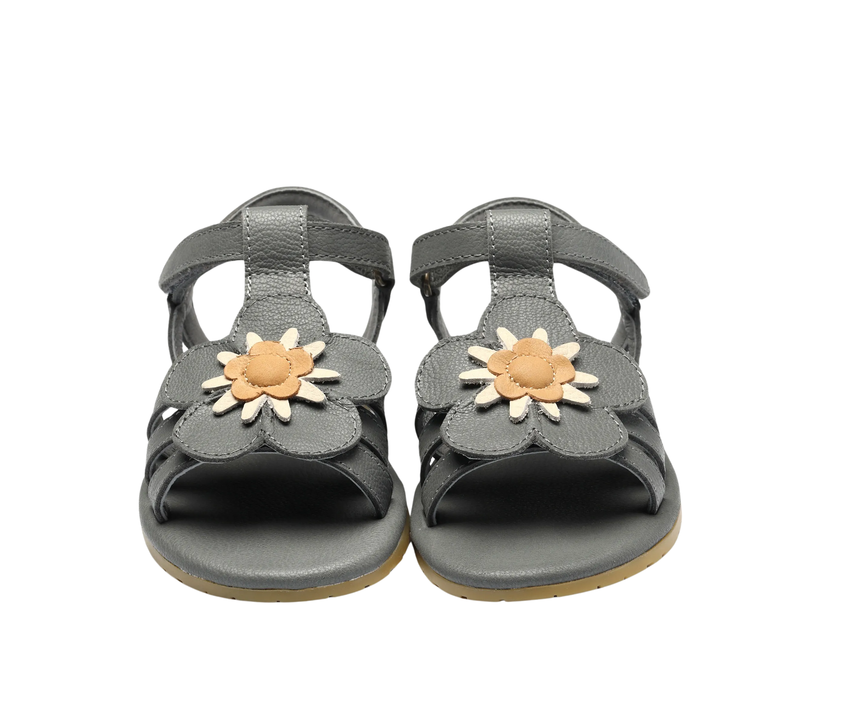 Iles Fields Sandals | Forget Me Not | Petrol Leather