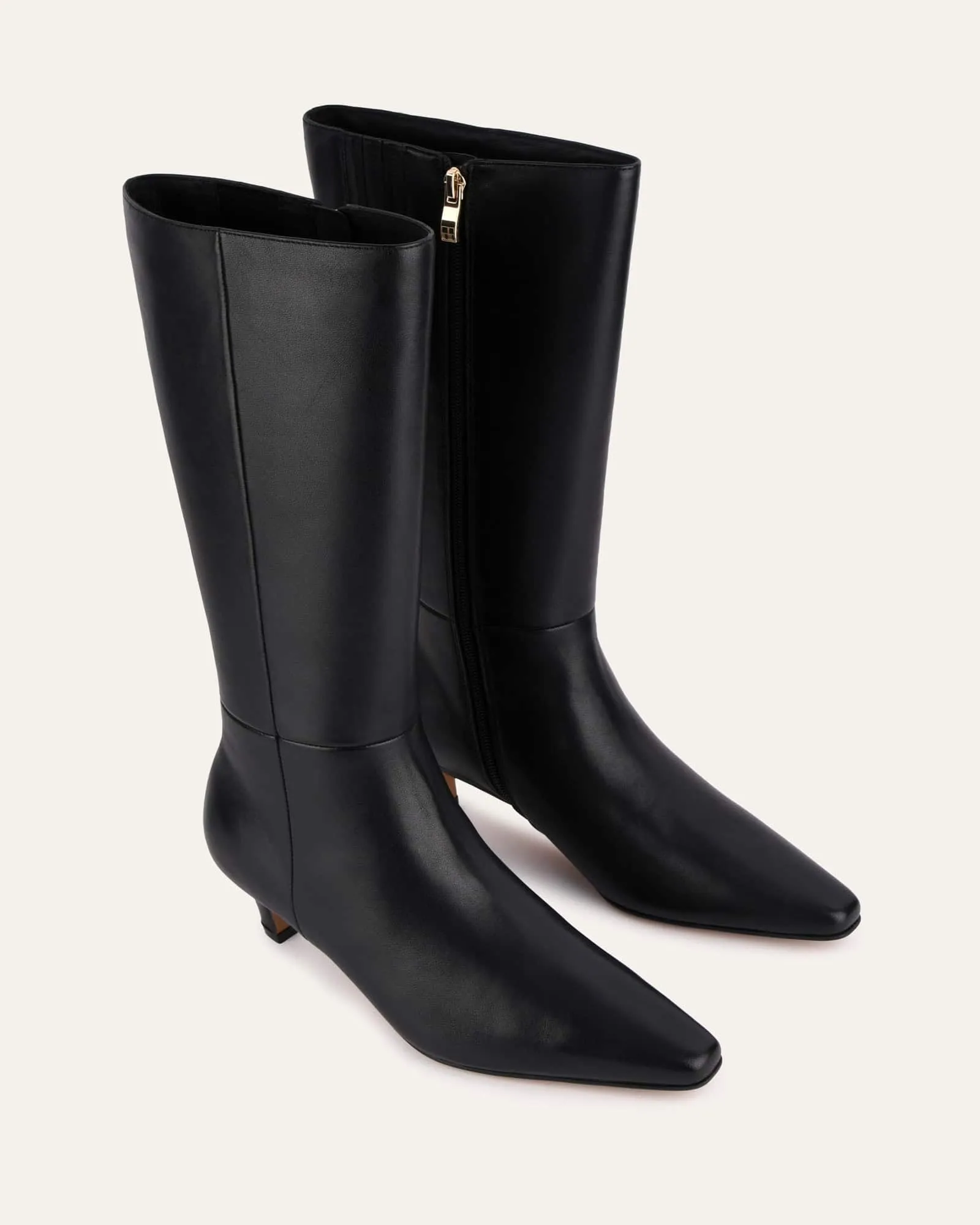 ISLA CALF BOOTS BLACK LEATHER