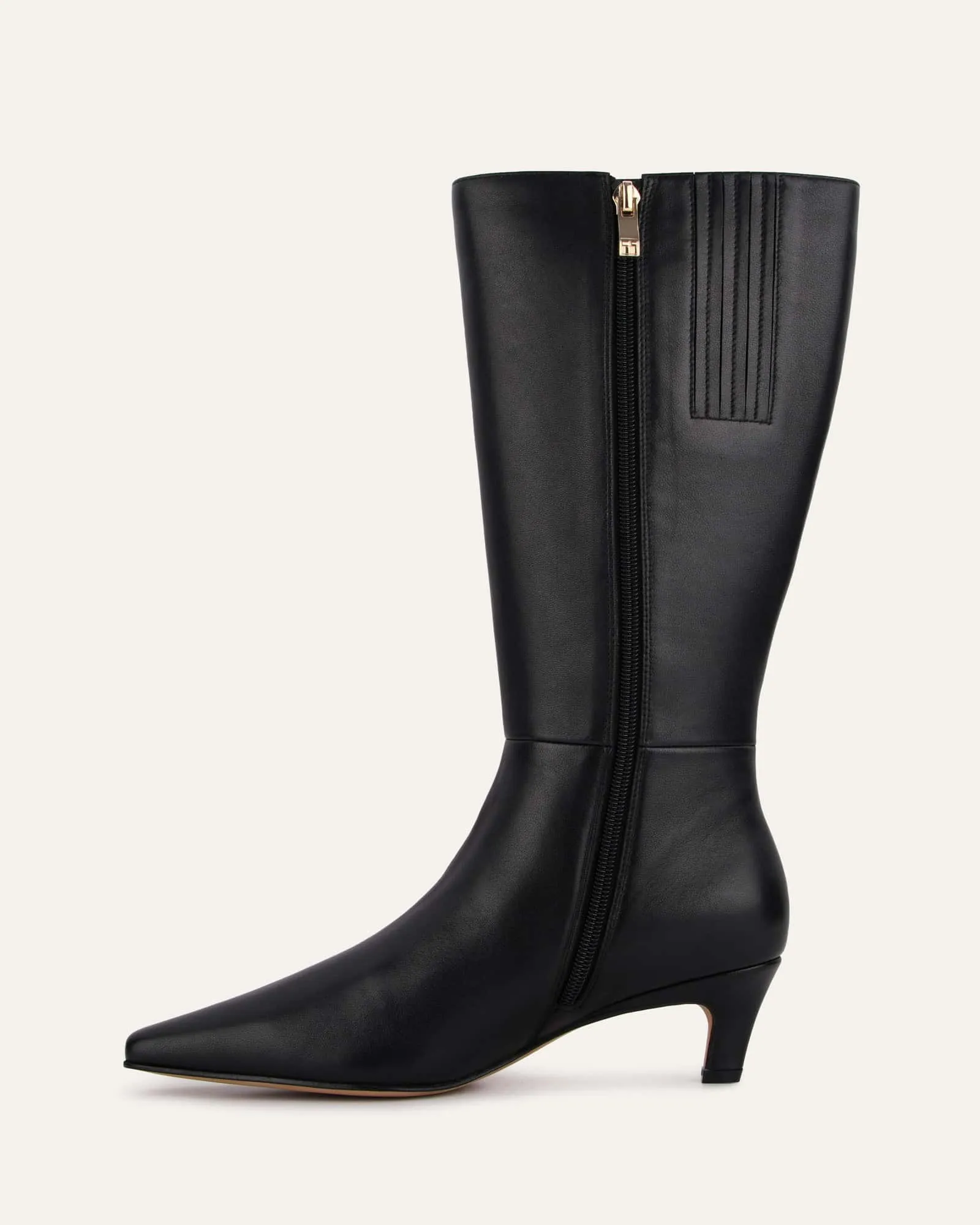 ISLA CALF BOOTS BLACK LEATHER