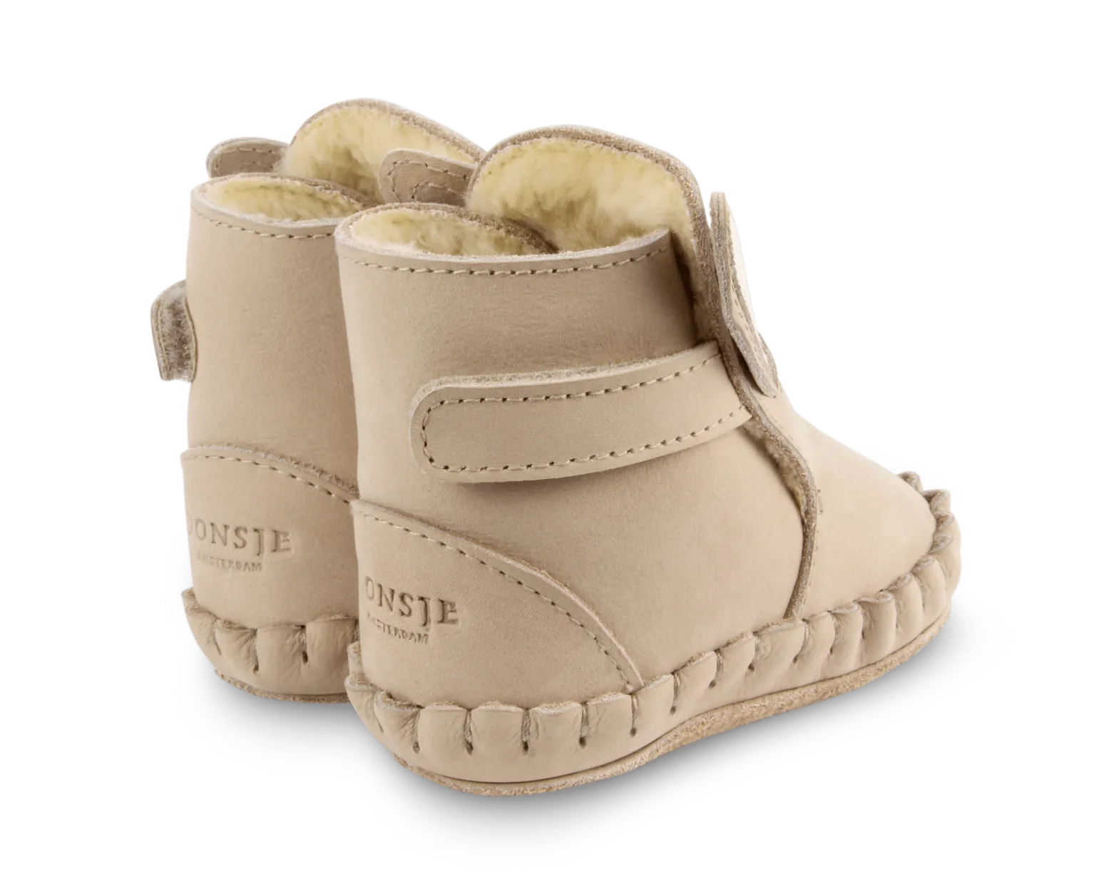 Kapi Classic Booties | Bunny | Taupe Nubuck