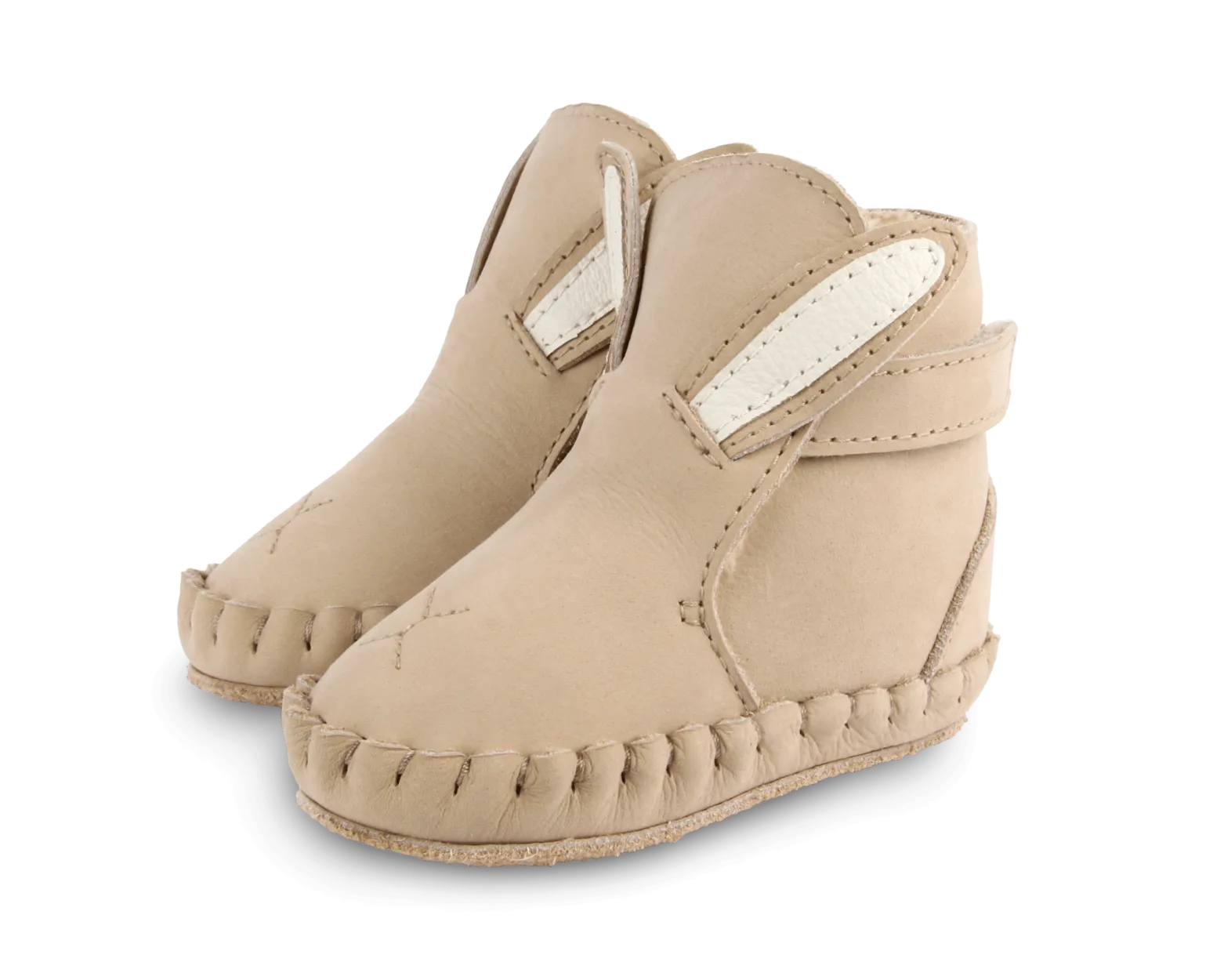 Kapi Classic Booties | Bunny | Taupe Nubuck